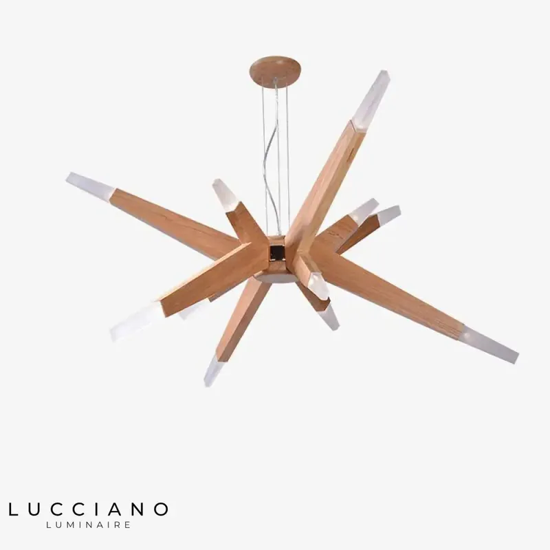 Wooden Branches Design LED Chandelier
