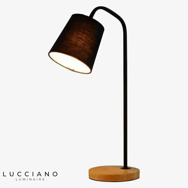 Wooden LED table lamp