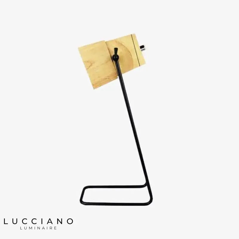 Adjustable Wooden Lamp Wood