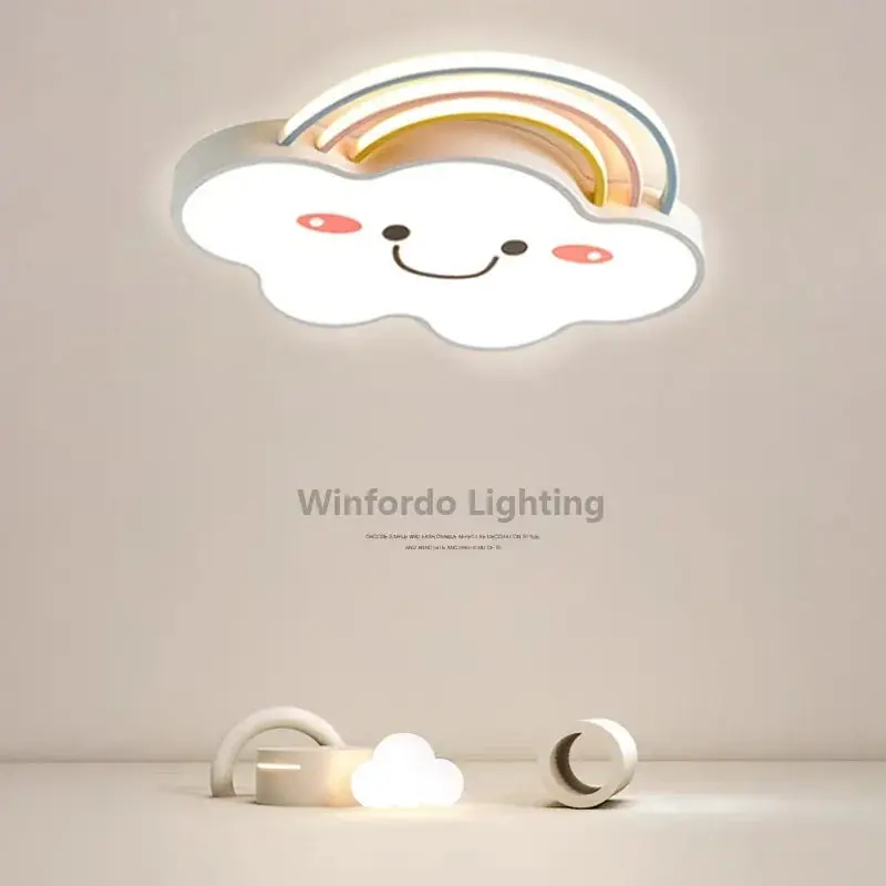 Nordic Chandelier for Children's Room with LED Lights