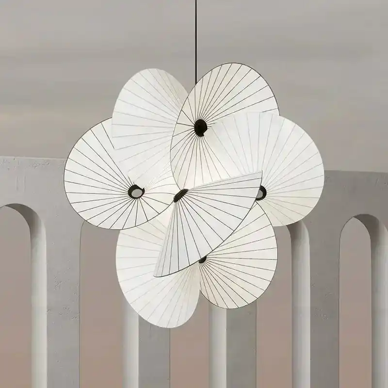Modern Minimalist Nordic Fabric Chandelier with LED Lights