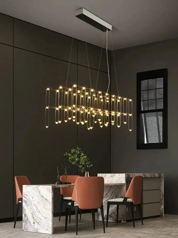 Creative Postmodern LED Chandelier for Bar and Reception