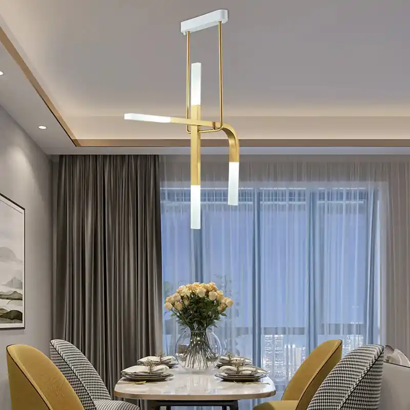 Creative U-shaped LED Chandelier for Modern Lighting