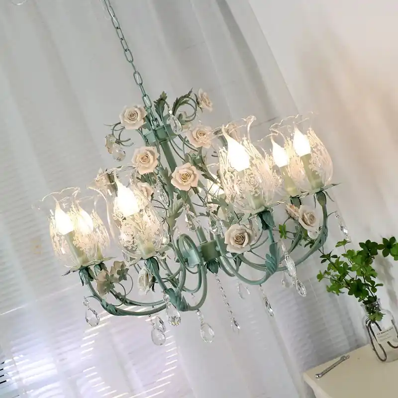 Nordic-style French crystal chandelier for elegant lighting