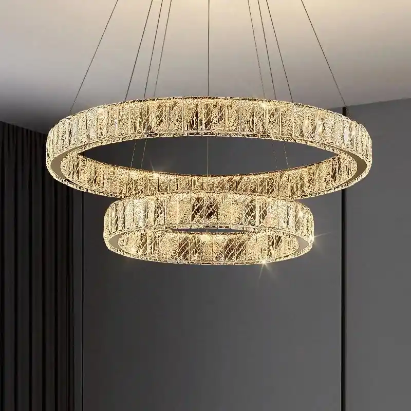 modern crystal chandelier for elegant lighting