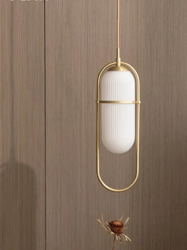 modern industrial style chandelier in glass and metal