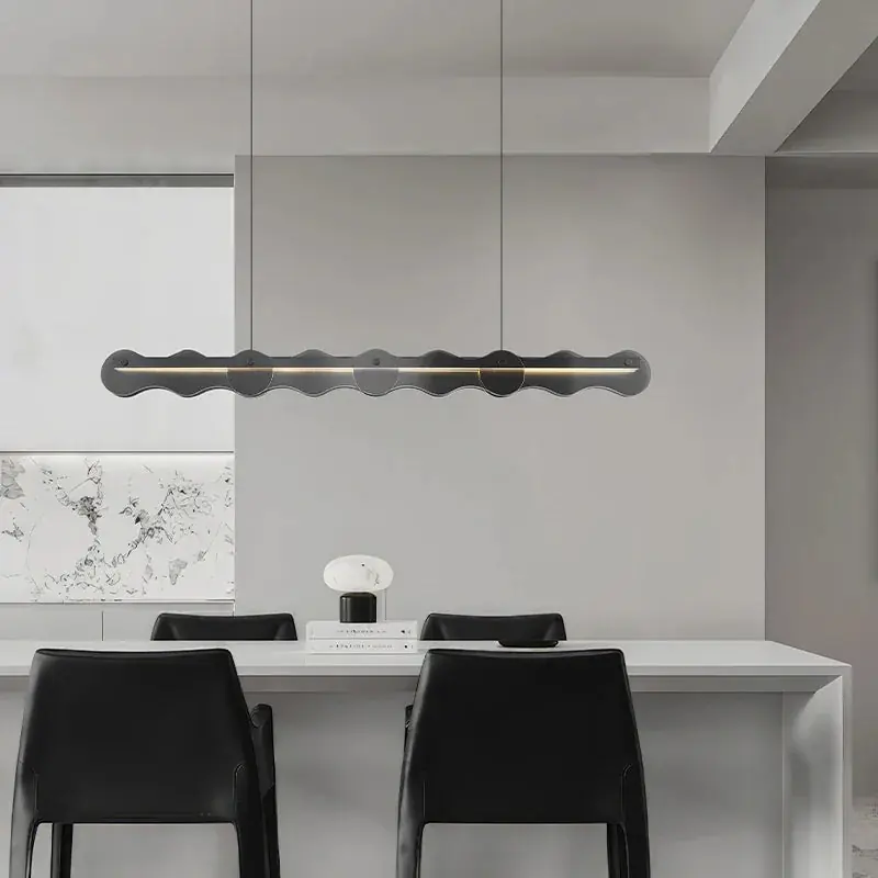 Creative glass chandelier for a modern and elegant ambiance