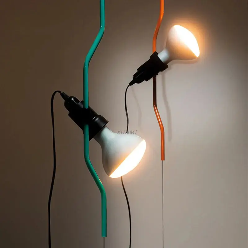 Italian minimalist adjustable height decorative floor lamp