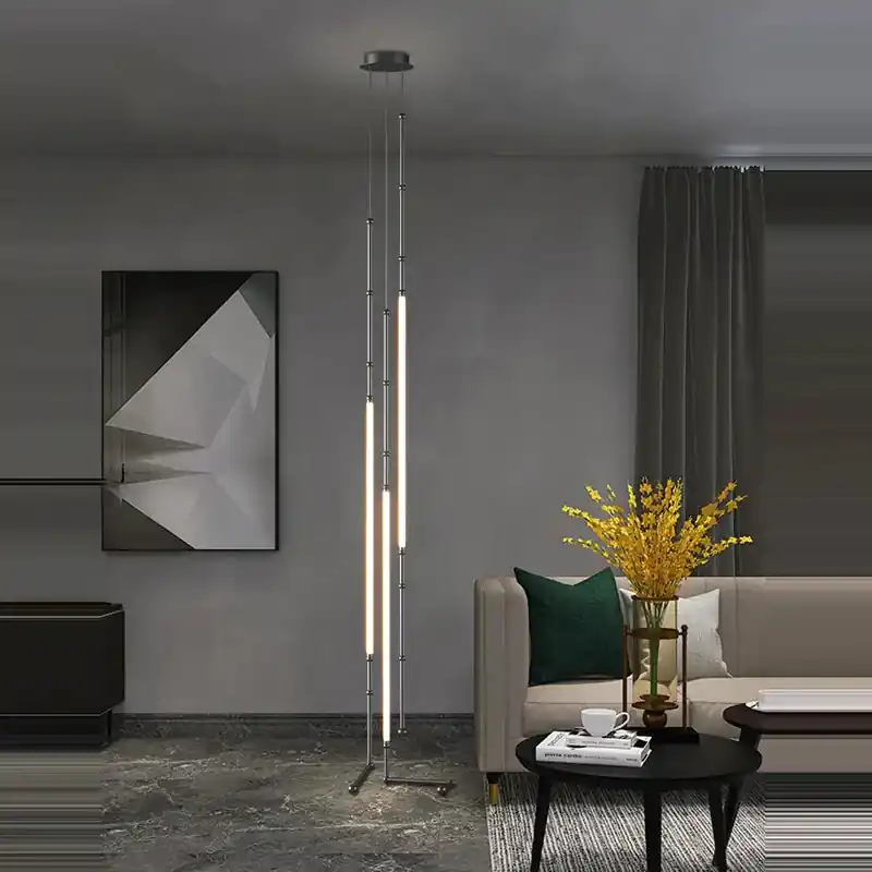 Art Deco design hanging LED chandelier