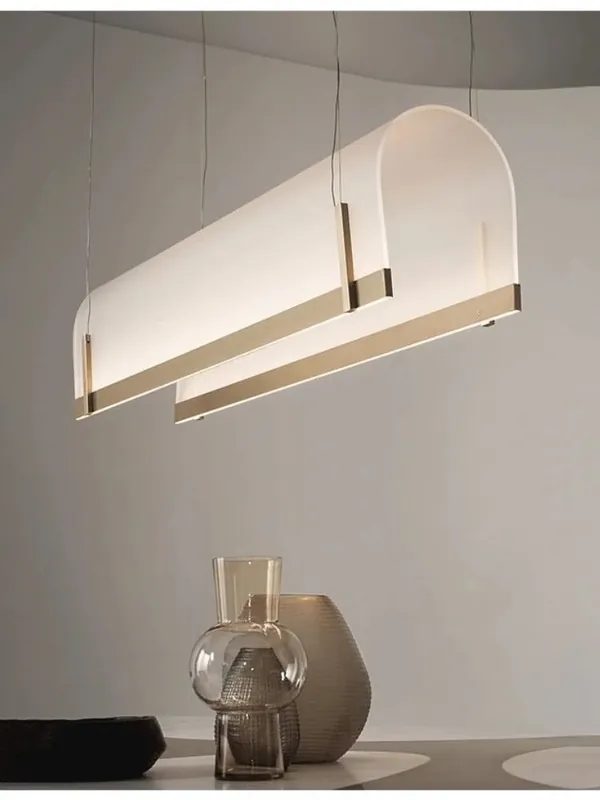 Acrylic chandelier for modern bar and restaurant