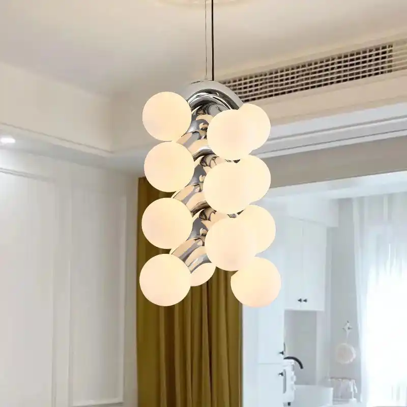 Creative Retro Minimalist Grape Style Chandelier for Interiors