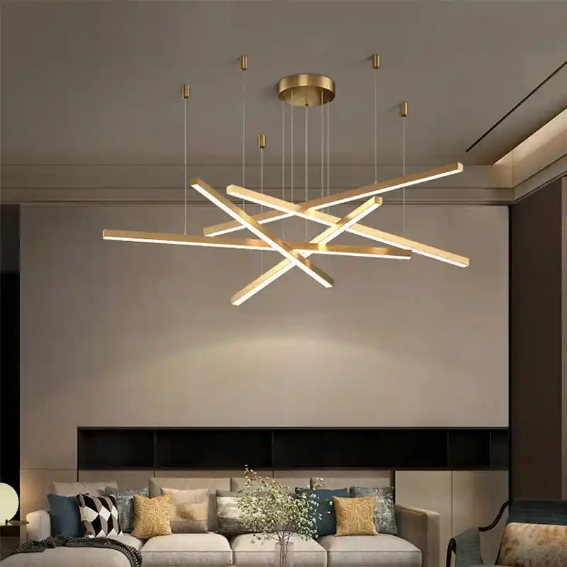 modern pendant chandelier for bright interior decoration