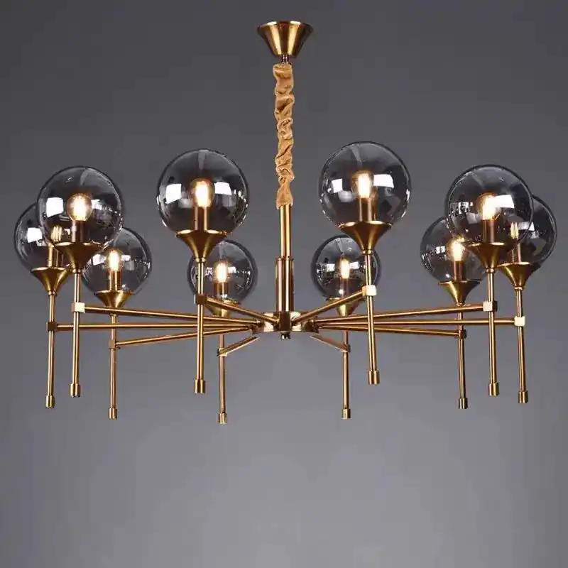 Modern Nordic designer chandelier for ambient lighting
