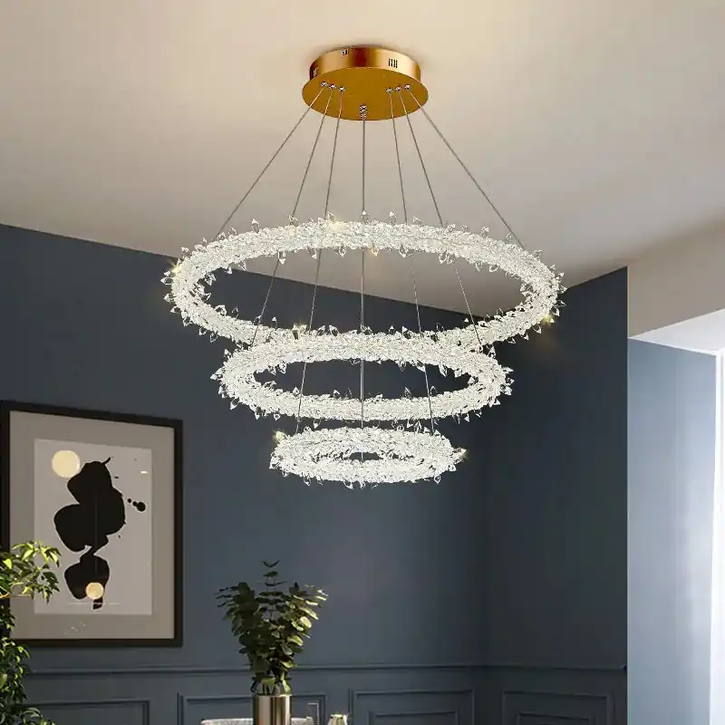 Modern Crystal Chandelier Design for Elegant Interior Decoration