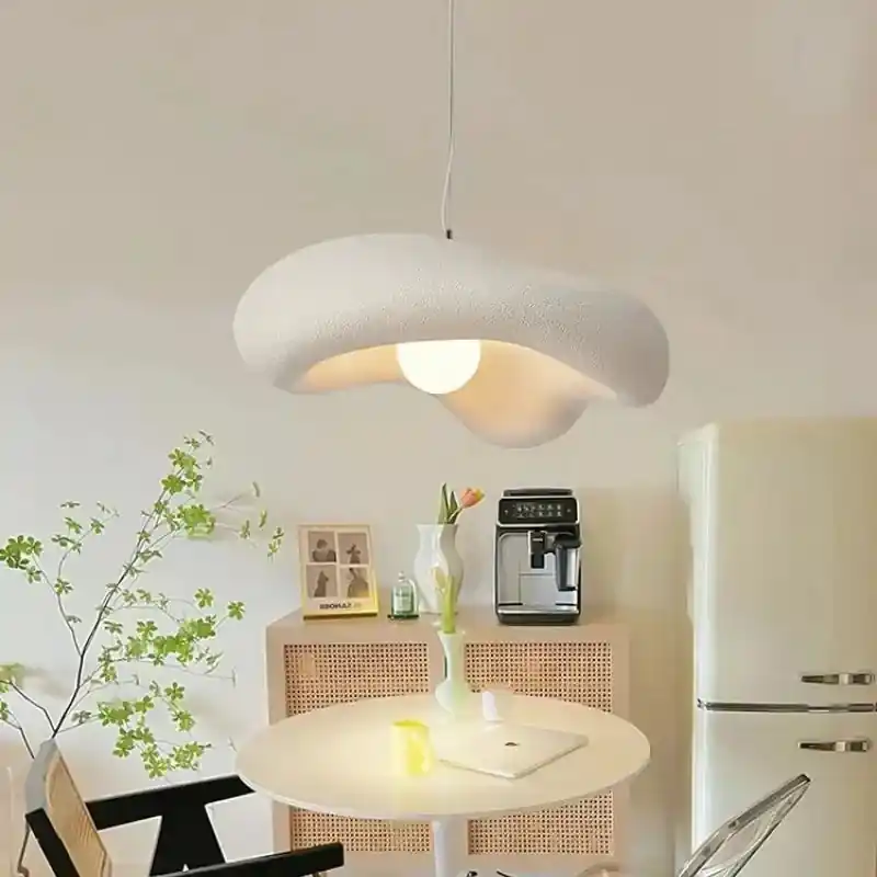 Nordic Wabi-Sabi Chandelier for Restaurant and Dining Room