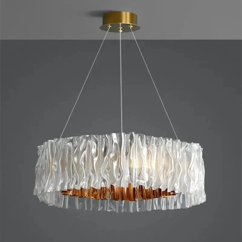 Designer pendant light for modern, elegant interior decoration