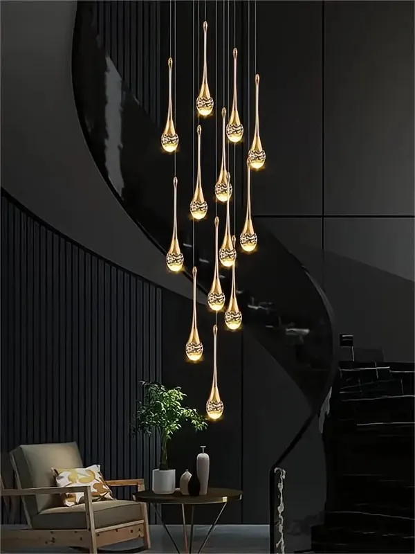 Modern Crystal Chandelier for Creative and Minimalist Interior Decor