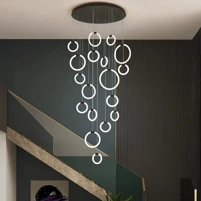 Modern Ring Chandelier for Elegant Interior Decoration