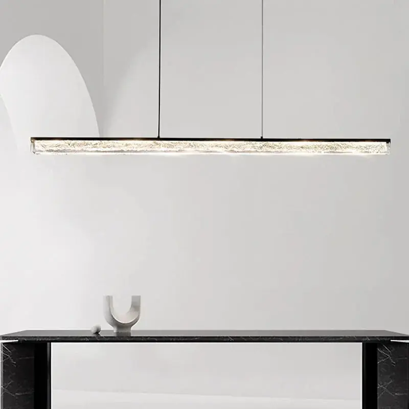 Italian-designed acrylic chandelier for modern and elegant spaces