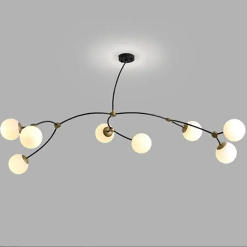 Nordic chandelier modern minimalist art elegant molecular design