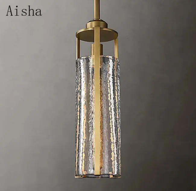 Nordic glass industrial style chandelier for interior decoration