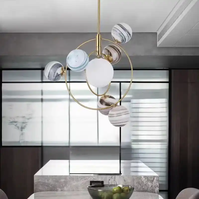 Artistic LED chandelier for modern interior decoration