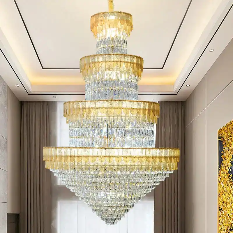 Contemporary luxury crystal chandelier for living room and hotel