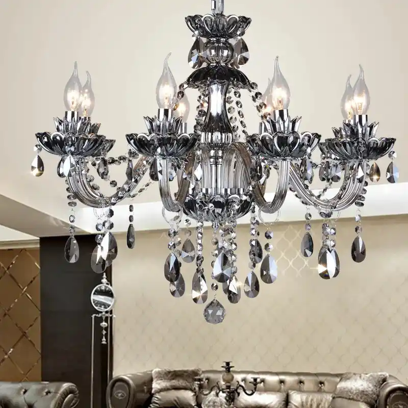 crystal chandelier for modern and minimalist decor