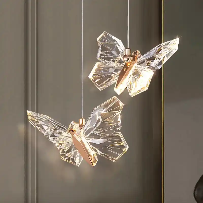 crystal butterfly chandelier for elegant home decor