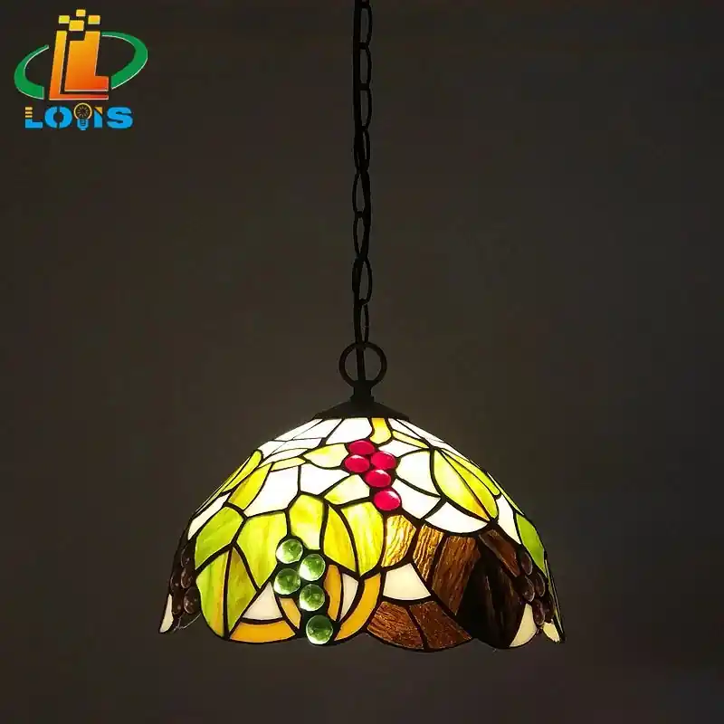 Romantic maple leaf chandelier for garden and restaurant
