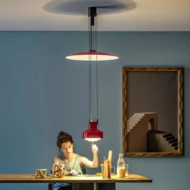 Adjustable Nordic Pendant Light for Elegant Interiors