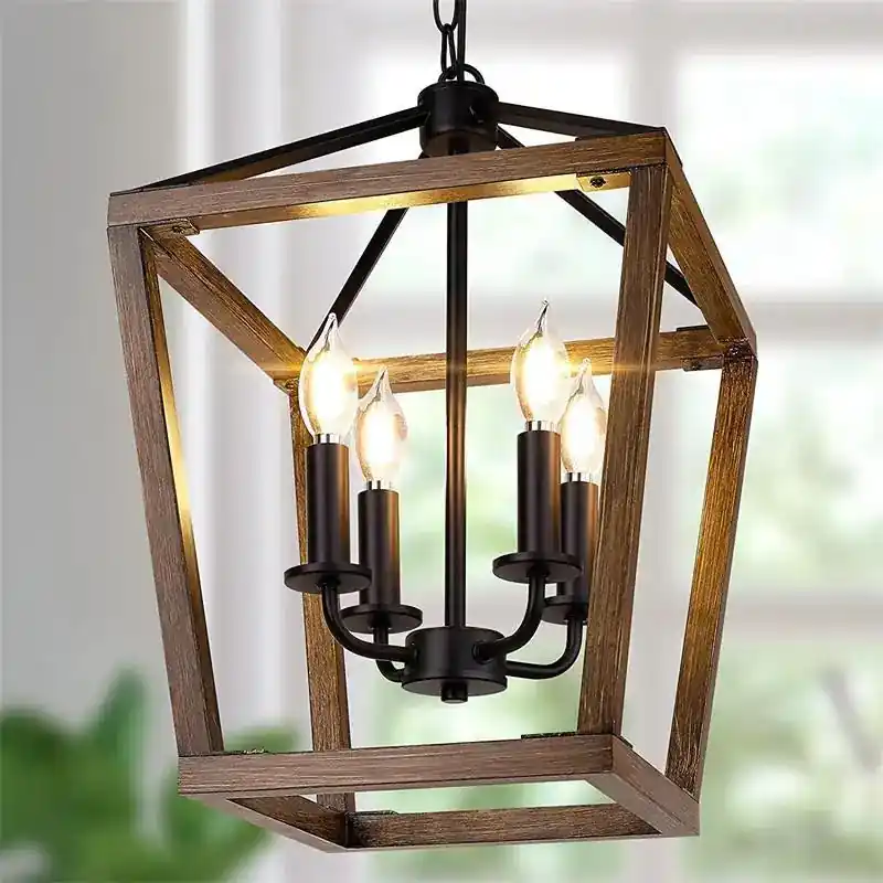 American Retro Iron Birdcage Modern Industrial Lighting