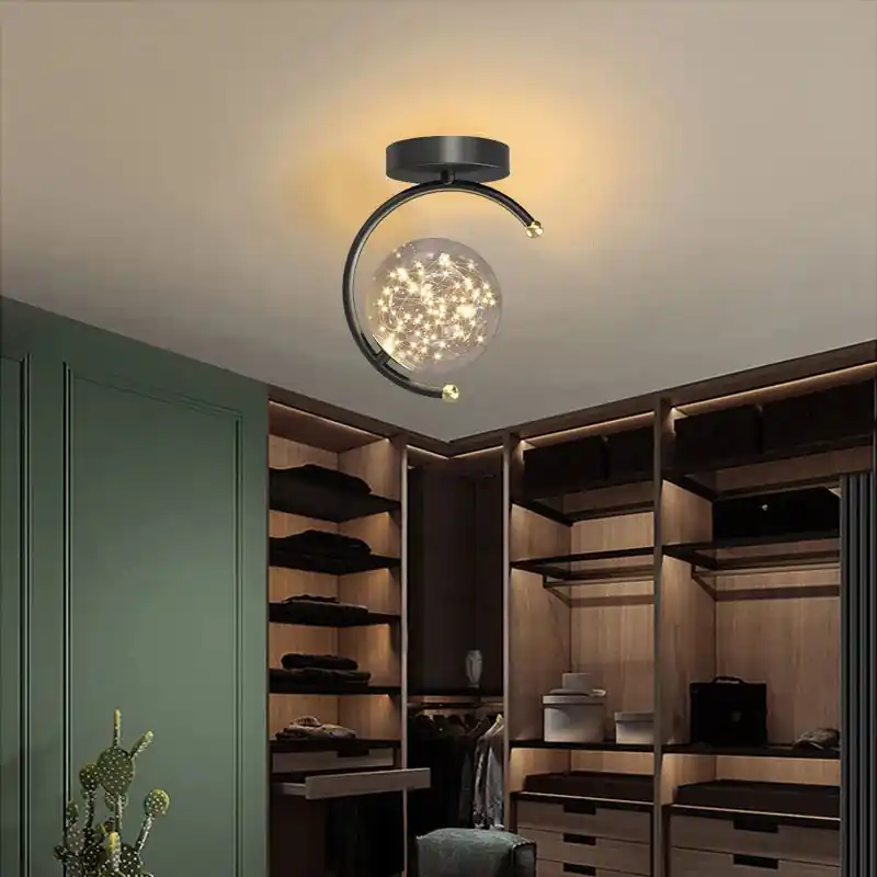 Creative LED ceiling light chandelier for various living spaces