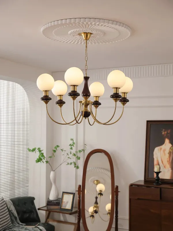 vintage hanging chandelier for luxury villa decoration