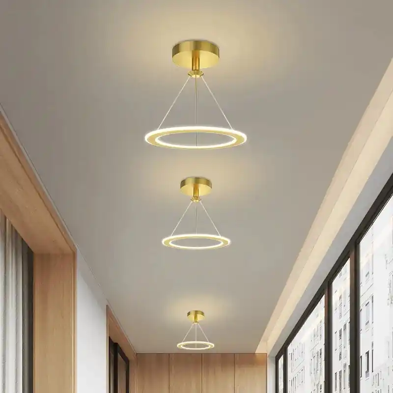 Simple modern Nordic chandelier for balcony and entryway