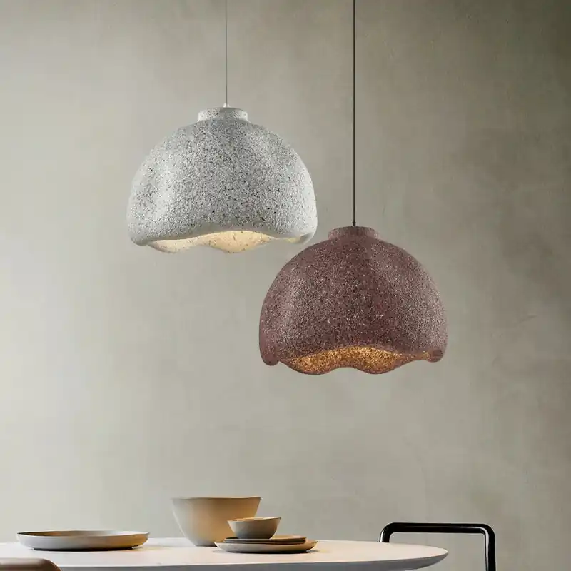Japanese Wabi Sabi Minimalist Chandelier for Nordic Bar and Study
