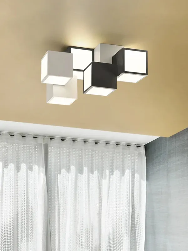 Creative Square Ceiling Light Modern LED Lights Simple Decoration Chandelier Fixture