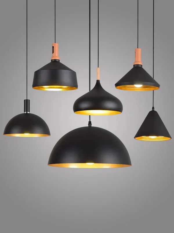Creative Retro Industrial Style LED Chandelier for Restaurants