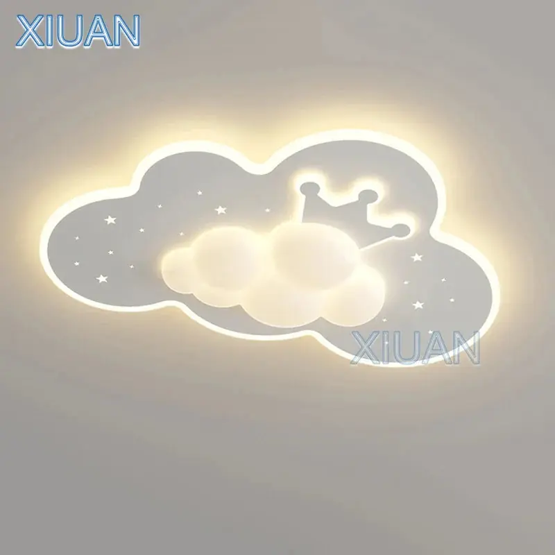 Creative Crown and Cloud-shaped Chandelier for Children