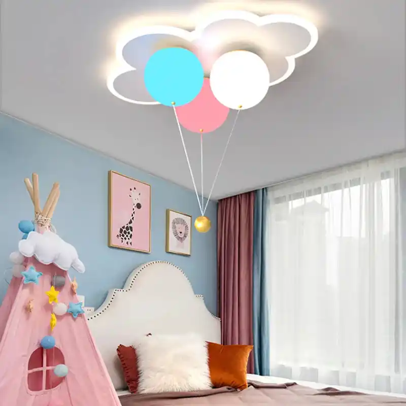 Kawaii Acrylic Children's Chandelier with Remote Control