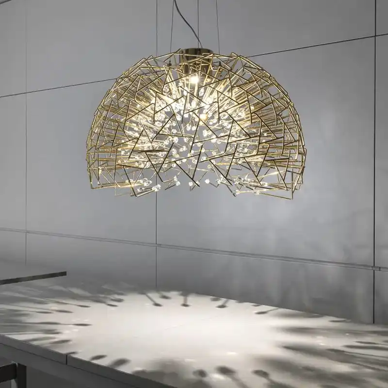 post-modern spherical chandelier small plaque for store