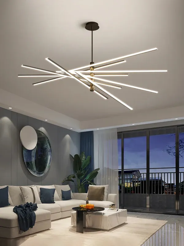 luxurious minimalist modern creative Nordic chandelier