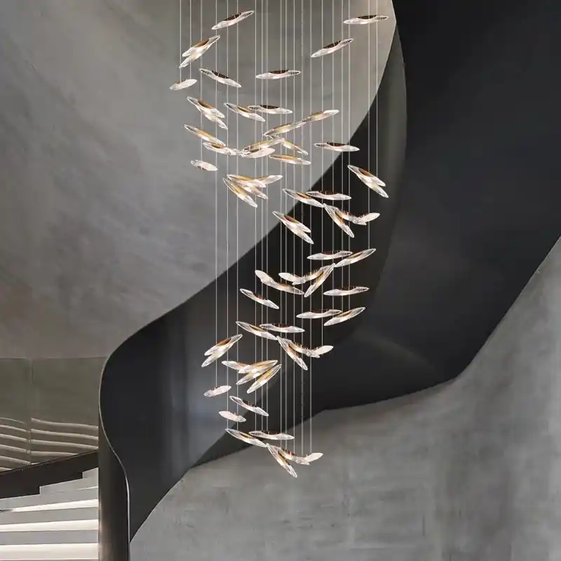 Luxury crystal chandelier for modern hotel and villa