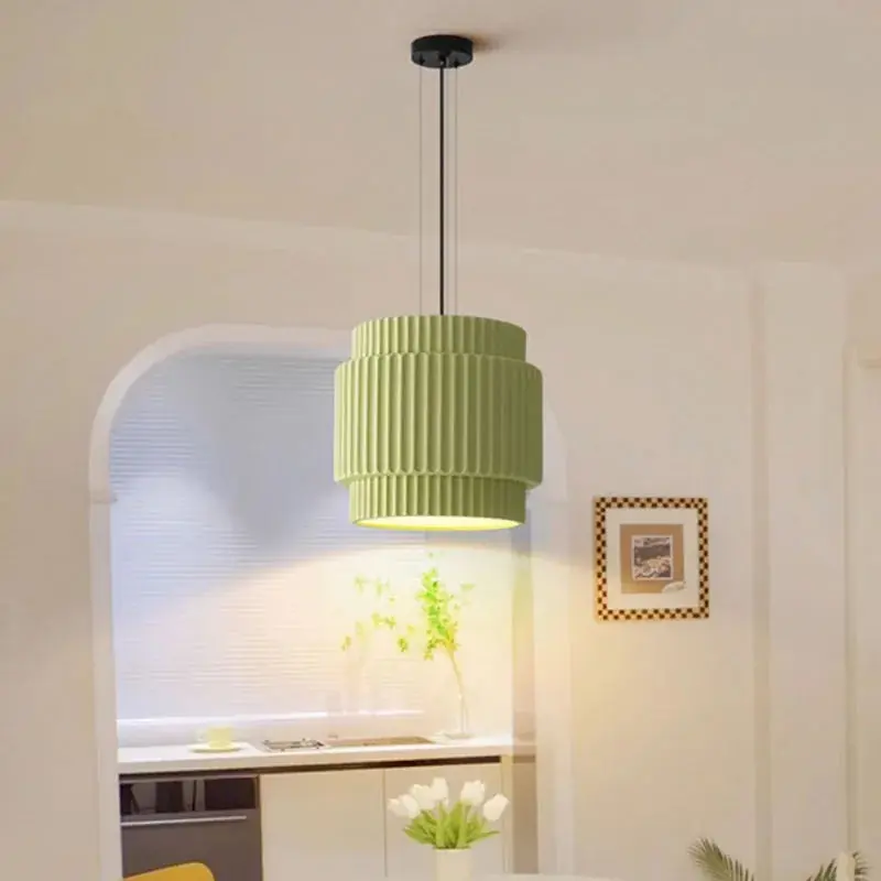 resin coffee chandelier with adjustable bulb wire