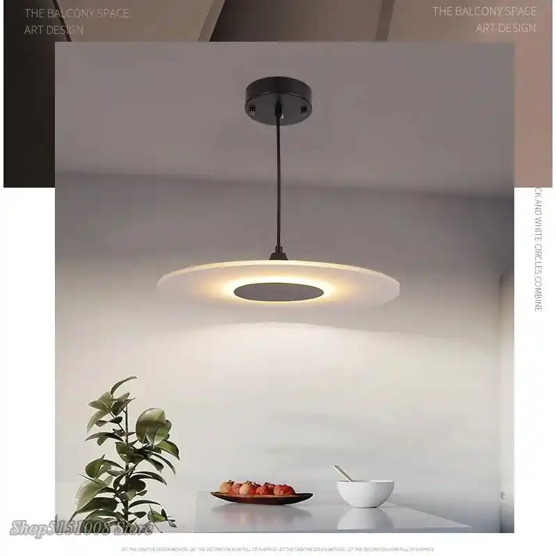 Creative and romantic minimalist modern LED chandelier