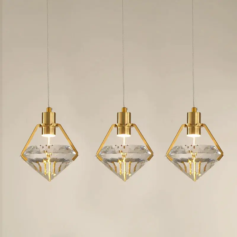 Post-modern crystal LED chandelier for creative decoration