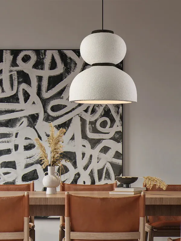 Japanese Chandelier Silent Style Danmark Noguchi Ball Restaurant Lighting