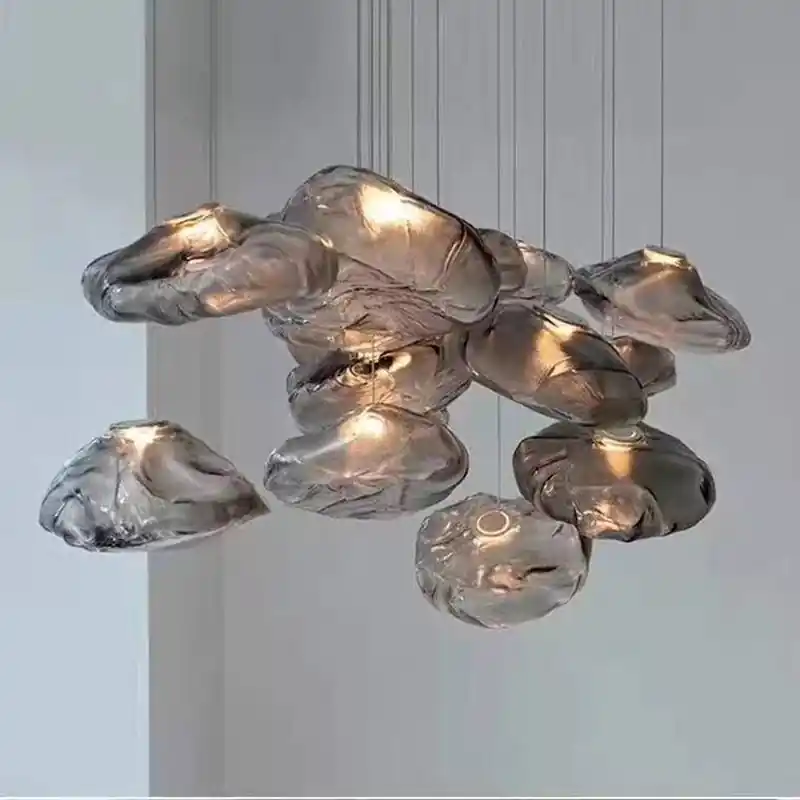 Creative Nordic Post-Modern Luxury Glass LED Chandelier