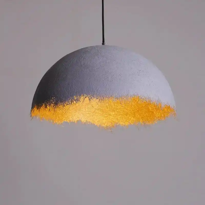 creative LED chandelier half-moon Italian designer indoor lighting