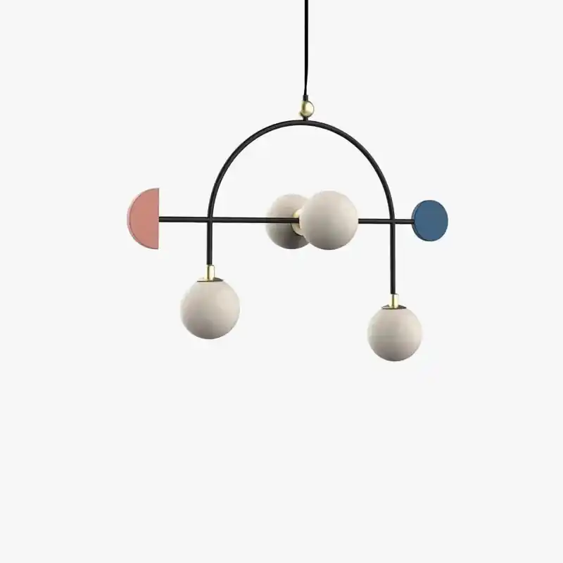 Designer glass chandelier for interior decoration